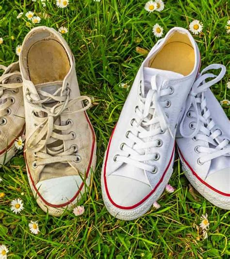 clean white converse